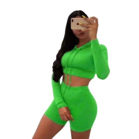 Just Chilling Biker Short Set - Picture 3 of 4